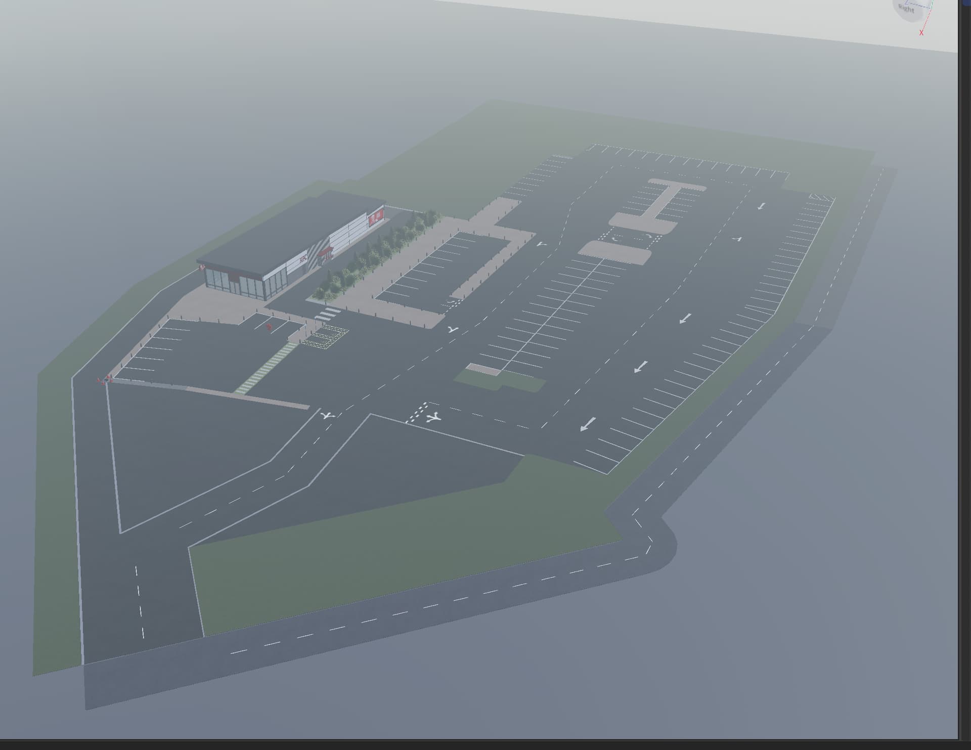 Custom KFC Service Station